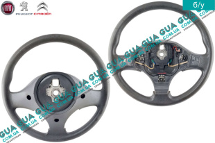 Руль под AirBag ( рулевое колесо / мультируль ) под перешив Peugeot / ПЕЖО BOXER II 2002-2006 / БОКСЕР 2 02-06 2.8 HDI (2799 куб.см.)