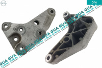 Кронштейн подушки / опора / лапа подвески двигателя левый