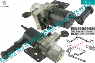 Насос гидроусилителя руля ( ЭГУР / электро гидроусилитель руля)   