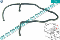 Шланг / патрубок вакуумной системы ( трубка ) Seat / СЕАТ TOLEDO II 1999-2006 2.3 V5 20V (2324 куб.см.)