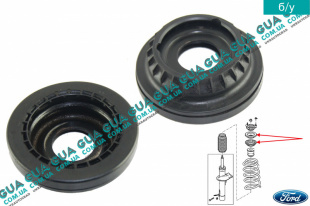 Подшипник опоры переднего амортизатора ( стойки ) 1 шт.   