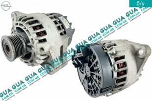 Генератор 130A 14V Opel / ОПЕЛЬ ZAFIRA B 2005-2012 / ЗАФИРА Б 05-12 1.9CDTI (1910 куб.см.)