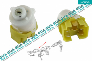 Контактная группа замка зажигания   