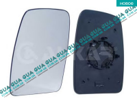 Вкладыш зеркала заднего вида левый без подогрева (выпукл.)