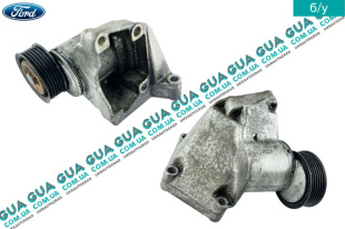 Натяжной механизм ремня генератора ( Натяжная планка / ролик / натяжитель ) Ford / ФОРД FOCUS I 1998-2004 / ФОКУС 1 98-04 1.4 V16 (1388 куб. см.)