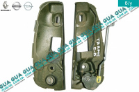 Корпус / кронштейн ручки двери передней правой