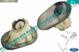 Пыльник защитный рулевого кардана ( вала ) Ford / ФОРД FOCUS I 1998-2004 / ФОКУС 1 98-04 1.4 V16 (1388 куб. см.)