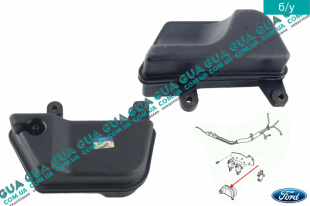 Ресивер воздушный вакуумный Jaguar / ЯГУАР X-TYPE 2003-2009 2.0D (1998 куб.см.)