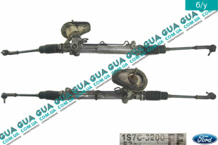 Рулевая рейка гидравлическая Ford / ФОРД MONDEO III 2001-2007 / МОНДЕО 3 2.5 V6 24V (2495 куб.см.)