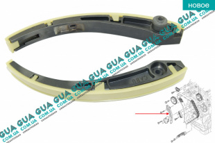 Успокоитель цепи привода распредвала верхний ( планка успокоителя цепи ГРМ )   