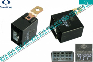 Реле центрального замка SsangYong / САНГЙОНГ KYRON 2.0XDI (1998 куб.см.)