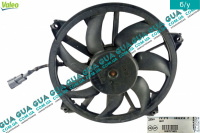 Вентилятор диффузора  основного радиатора с моторчиком D397 лопастей 7