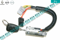 Замок зажигания ( контактная группа / Замок вала рулевого колеса )