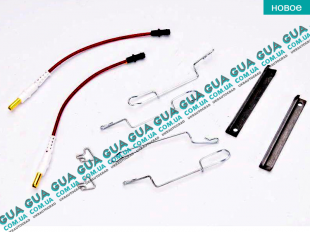 Пружины тормозного суппорта заднего (Bosch) с датчиками   