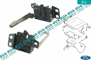 Замок капота Ford / ФОРД ORION III 1990-1996 / ОРИОН 3 90-96 1.4 (1391 куб.см.)
