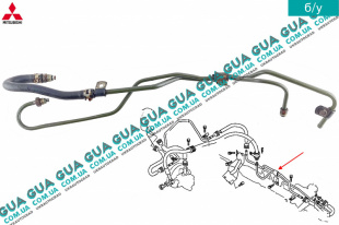 Шланг / патрубок / трубка гидроусилителя ( ГУРа ) Mitsubishi / МИТСУБИСИ COLT 1996-2003 1.6 (1597 куб.см.)