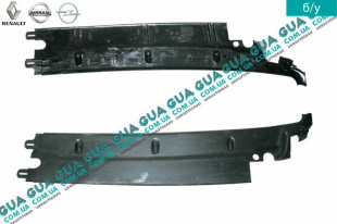 Пластик под лобовое стекло левая ( решетка стеклоочистителя ) Renault / РЕНО MASCOTT 2004-2010 / МАСКОТ 04-10 3.0TDI (2953 куб.см.)