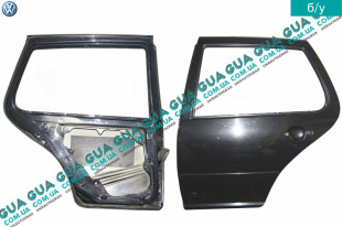 Дверь задняя левая VW / ВОЛЬКС ВАГЕН GOLF IV 1997-2006 / ГОЛЬФ 4 97-06 1.9TDI (1896 куб.см.)