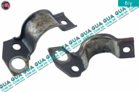 Кронштейн / скоба крепления переднего стабилизатора левая 1шт
