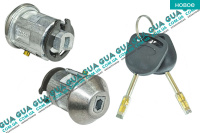 Замок зажигания ( замок вала рулевого колеса ) ( личинка + ключ ) 