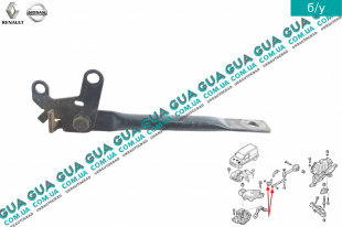 Кронштейн крепления опоры / подушки двигателя   