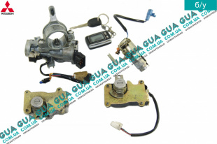 Замок зажигания ( контактная группа / замок вала рулевого колеса комплект личинок ) Mitsubishi / МИТСУБИСИ PAJERO III 2000-2006 / ПАДЖЕРО 3 00-06 3.5 (3497 куб.см.)