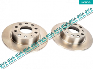 Тормозной диск задный ( 255 x 10 мм )( 2 шт. ) Seat / СЕАТ LEON 2005- 2.0FSI (1984 куб.см.)