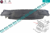 Шумоизоляция капота Peugeot / ПЕЖО BOXER II 2002-2006 / БОКСЕР 2 02-06 2.8HDI (2798 куб.см.)