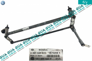 Трапеция дворников ( механизм стеклоочистителей без мотора )   