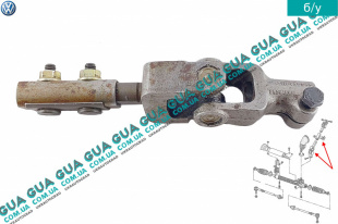 Рулевой вал низ ( кардан )   