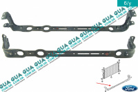 Планка / панель / балка крепления основного радиатора нижняя Ford / ФОРД FOCUS I 1998-2004 / ФОКУС 1 98-04 2.0 V16 (1988 куб. см.)