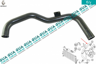 Патрубок ( трубка ) интеркулера от турбины к радиатору   