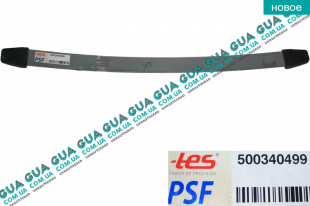 Рессора передняя ( однолистовая ) метал   