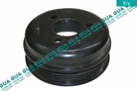 Шкив ( 6 ручейков ) Jaguar / ЯГУАР XF SPORTBRAKE 3.0D (2993 куб.см.)