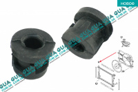 Подушка крепления основного радиатора ( верхняя ) 1шт Ford / ФОРД FUSION / ФЮЖИН 1.4TDCI (1399 куб. см.)