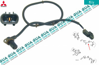 Датчик ABS / АБС задний левий Mitsubishi / МИТСУБИСИ PAJERO III 2000-2006 / ПАДЖЕРО 3 00-06 3.2DI-D (3200 куб.см.)