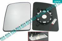 Вкладыш зеркала заднего вида правый с подогревом с 2009-2013 Ford / ФОРД CONNECT 2002-2013 / КОННЕКТ 02-13 1.8TDCI (1753 куб.см)