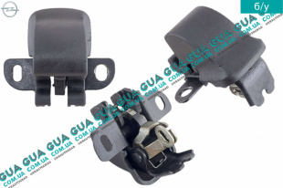 Замок верхний задней распашной двери   