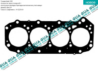 Прокладка головки блока цилиндров (ГБЦ) 1 метка Renault / РЕНО MASCOTT 2004-2010 / МАСКОТ 04-10 3.0TDI (2953 куб.см.)