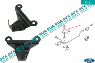 Опорный кронштейн трубки сцепления Ford / ФОРД MONDEO III 2001-2007 / МОНДЕО 3 1.8SCI (1798 куб. см.)