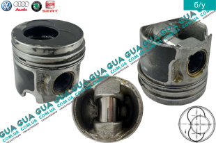 Поршень STD ( стандарт ) 1-2 цилиндр ( без охлаждения ) Ford / ФОРД GALAXY 1995-2006 / ГАЛАКСИ 95-06 1.9TDI (1896 куб.см.)