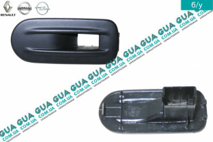 Панель / корпус кнопки стеклоподъемника ( правая )   