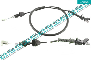 Трос газа ( акселератора ) L 1125/535 мм   