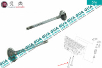 Впускной клапан головки блока цилиндров ( ГБЦ ) Volvo / ВОЛЬВО C30 1.6D (1560 куб.см.)