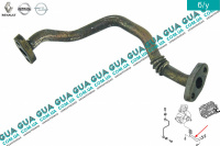 Трубка обратки масла с турбины ( слива масла ) Renault / РЕНО MASCOTT 2004-2010 / МАСКОТ 04-10 3.0TDI (2953 куб.см.)
