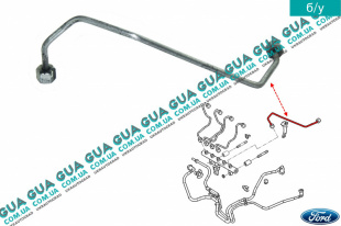 Трубка топливной системы ( от рейки к ТНВД ) Ford / ФОРД C-MAX 2003-2007 / ФОКУС С-МАКС 2.0TDCI  (1997 куб. см.)