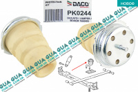 Отбойник рессоры задней подвески / Буфер H130mm ( 1.8t ) 1шт