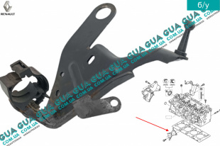 Кронштейн крепления / подъемная скоба  двигателем    
