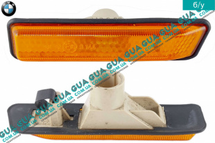 Указатель поворота боковой повторитель желтый правый ( поворотник ) BMW / БМВ 3-series E-36 1990-2000 320i (1991 куб. см.)