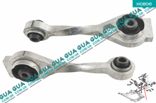 Подушка ( опора ) двигателя задняя ( алюминий )   